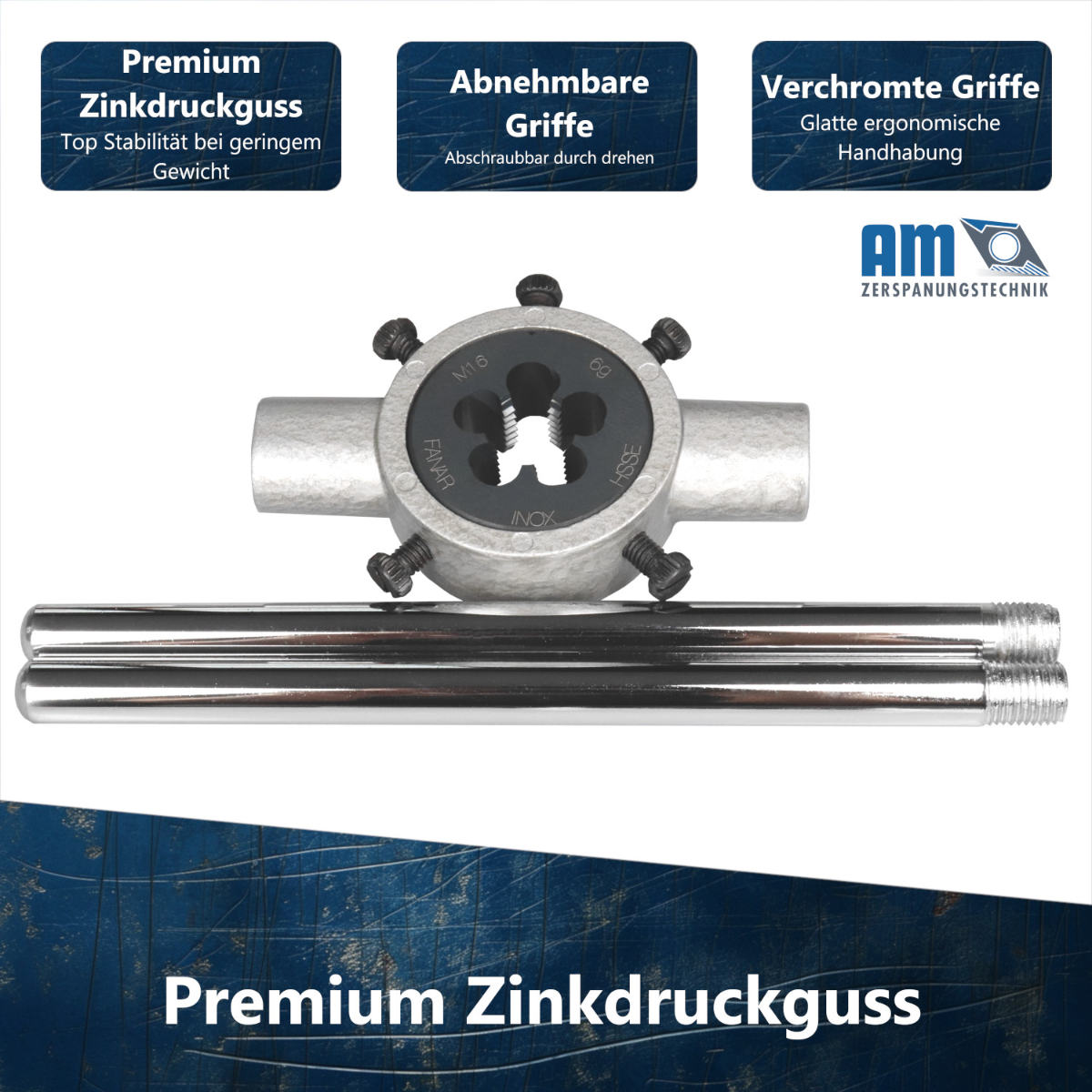 Gewindeschneideisen Halter Premium