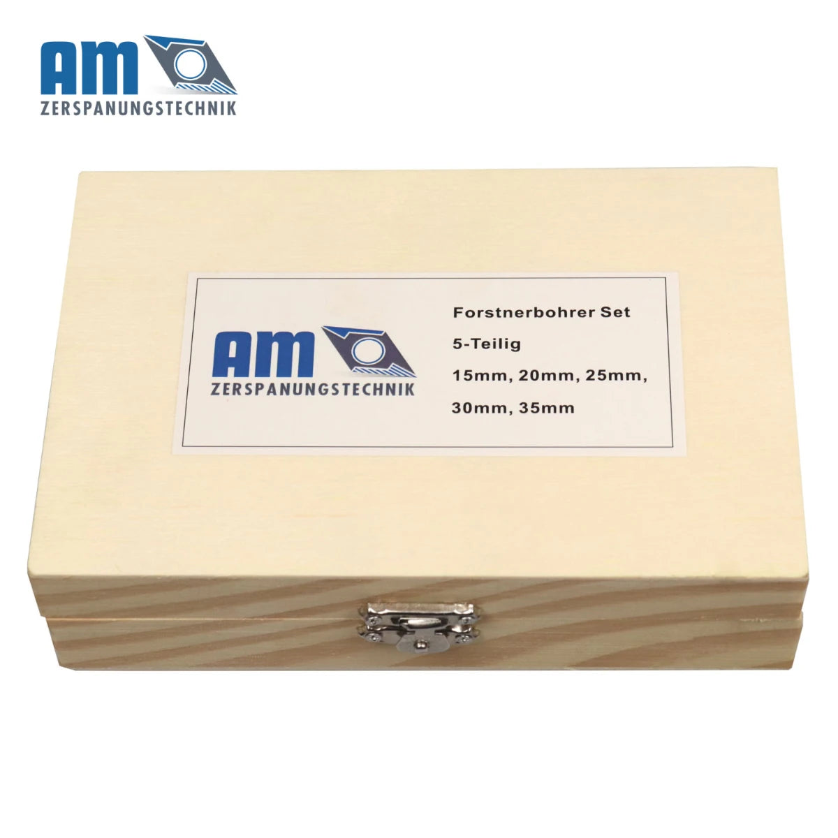 5tlg Forstnerbohrer Set 15–35mm fuer Holzarbeiten Astlochbohrer set, Scharnierlochbohrer set – AM Zerspanungstechnik