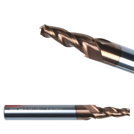 konischer fräser schaftfräser vhm-tisin für präzises fräsen am-zerspanungstechnik