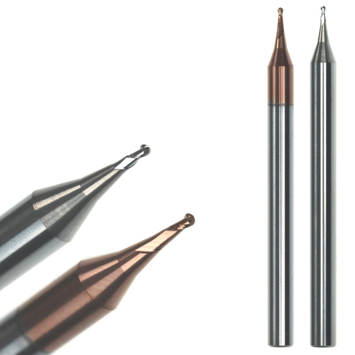 mini radiusfraeser micro radiusfraeser vhm-tisin fuer präzise Bearbeitung am-zerspanungstechnik