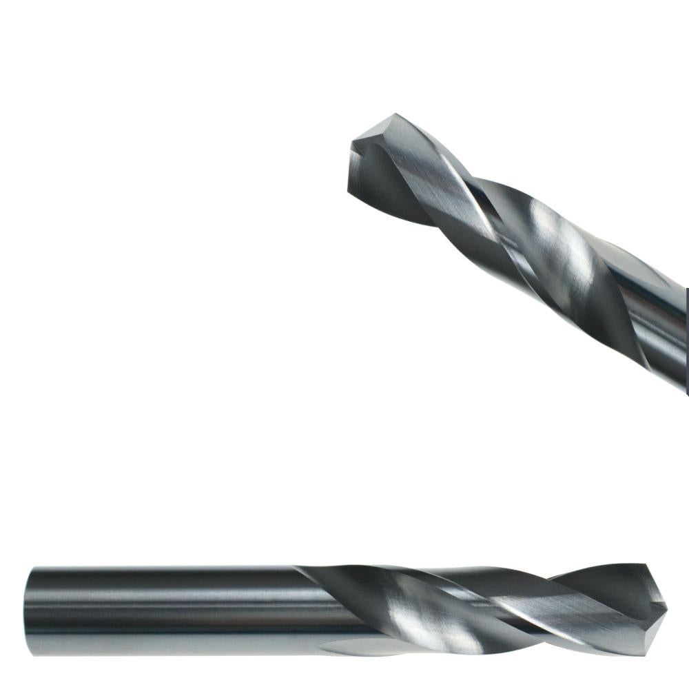 VHM Kurzbohrer Spiralbohrer Carbide von AM Zerspanungstechnik fuer praezises Bohren harter Werkstoffe