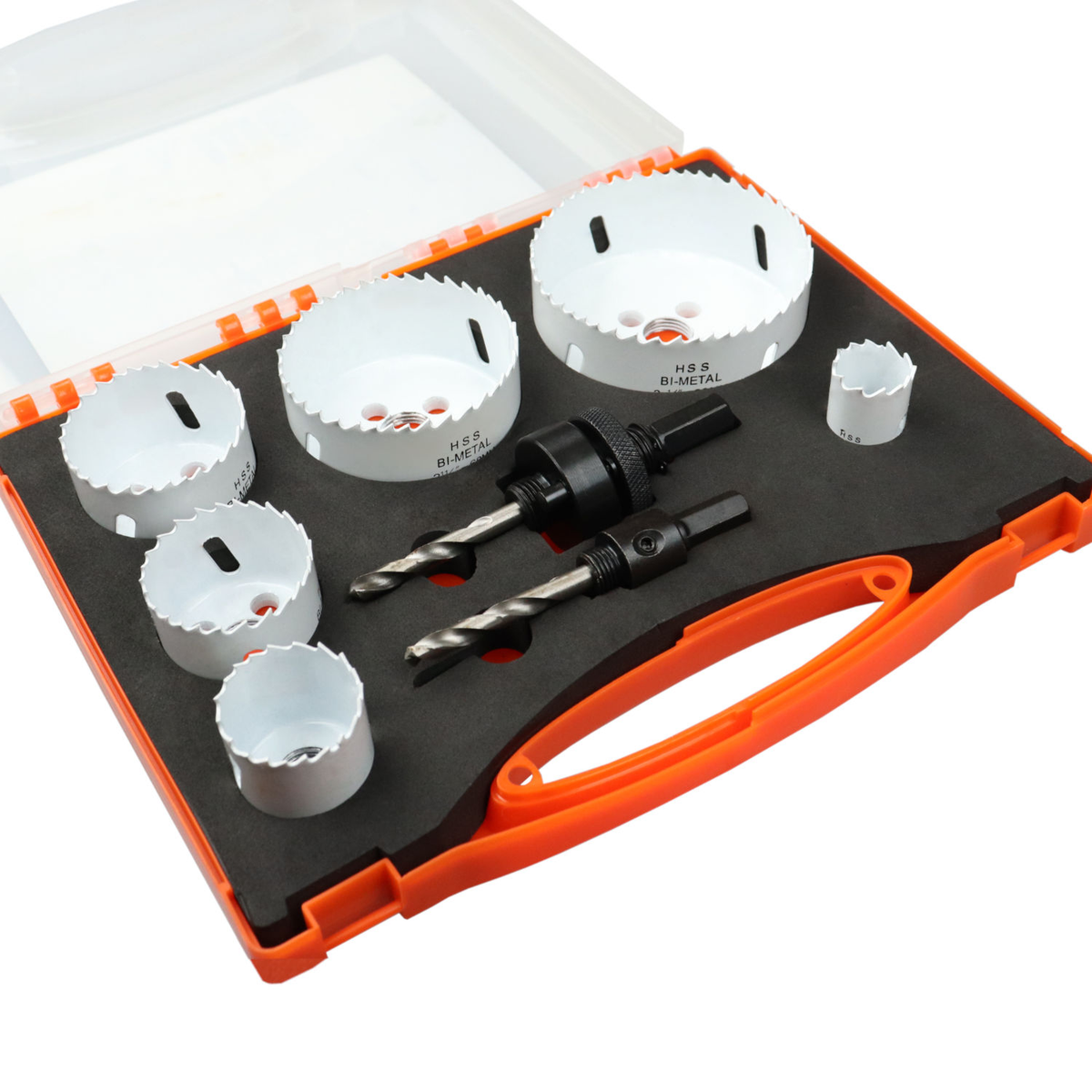 Greywolf 15-teiliges Lochsägen-Set Bimetall - 19-64mm Für Metall, Holz & Kunststoff