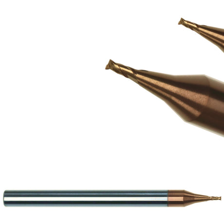 Micro Fräser VHM TiSiN Minifräser 0,2mm - 0,9mm