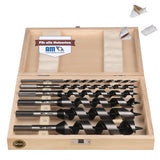 Schlangenbohrer Set Ø6-30 x 230mm | Holzbohrer Set 6tlg. | Holzbohrer lang 6x230, 10x230, 15x230, 20x230, 25x230, 30x230
