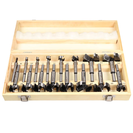 Forstnerbohrer Set 6, 10, 12, 16, 20, 22, 25, 28, 32, 35, 38,45, 48, 51, 54 mm für präzise Holzbohrungen Scharnierlochbohrer Set, Astlochbohrer Set Scharnierbohrer Set – AM Zerspanungstechnik