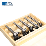 Forstner drill set, wood drill set, knot hole drill, hinge hole drill, Ø 15-35 mm