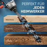 AM Schlangenbohrer für Heimwerker zum Bohren in Weichholz, Treibholz und Hartholz.