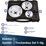 HSS-Bi-Metall Steckdosen Lochsäge 60-114mm für Elektro- und Sanitärinstallationen – AM Zerspanungstechnik