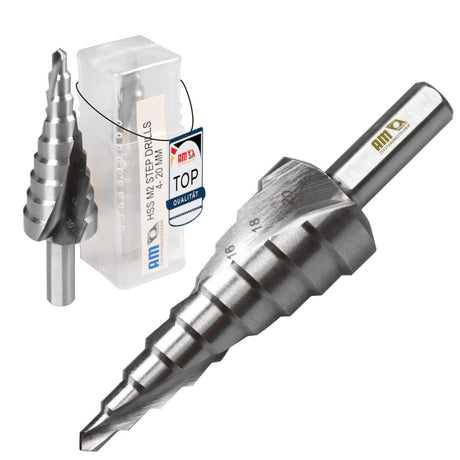 Stufenbohrer 4-20 mm Step Drill Bit AM-Zerspanungstechnik für präzise Bohrungen
