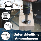 Forstner drill, wood drill, knot hole drill, hinge hole drill Ø 10-100 mm