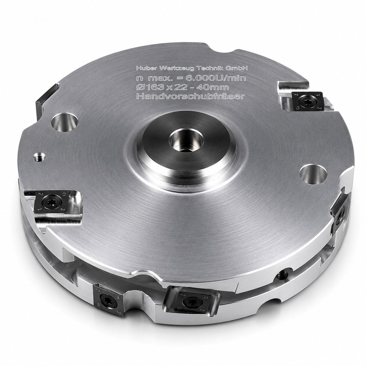 Verstellnuter Ø163 mm für Holz mit verstellbarer Nutbreite von 22 bis 40 mm und Hartmetall-Wendeplatten