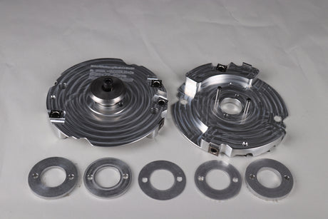 Lieferumfang des Verstellnuters 22 bis 40 mm mit Distanzringen und Zubehör