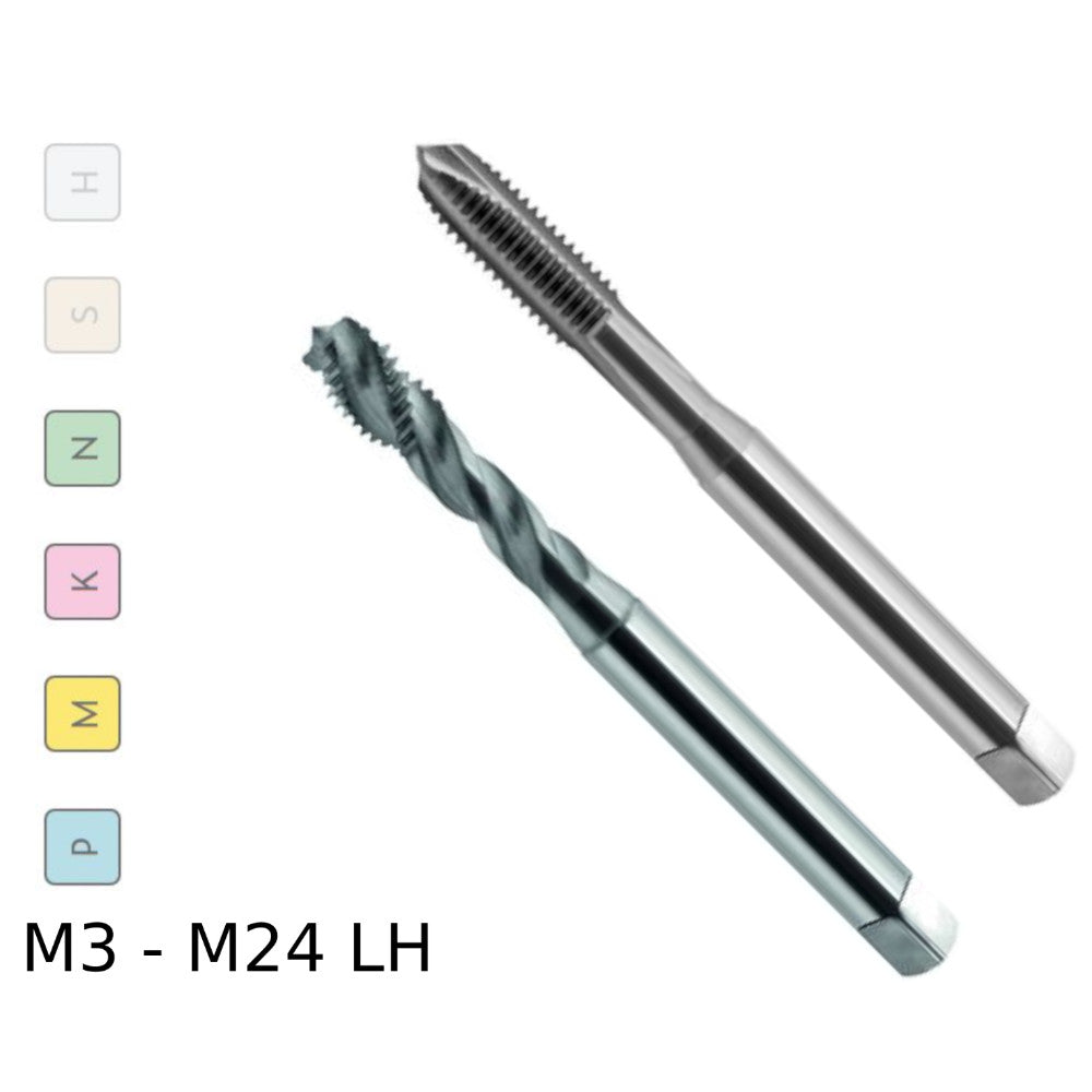 Machine taps left-hand thread LH – am-zerspanungstechnik
