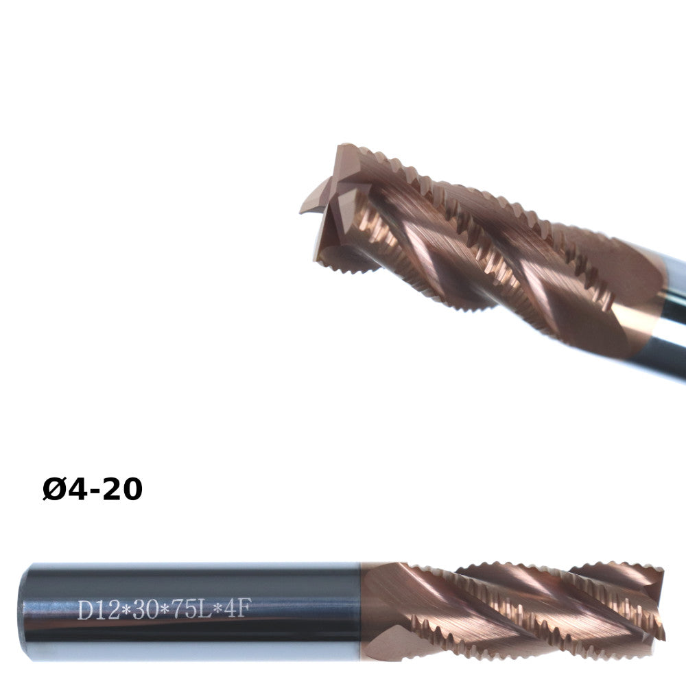 Solid carbide milling cutter HPC